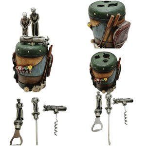 Gift Set Stainless Steel Heavy Golf Bar Utensils